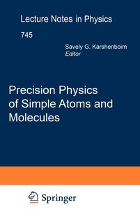 Front cover_Precision Physics of Simple Atoms and Molecules