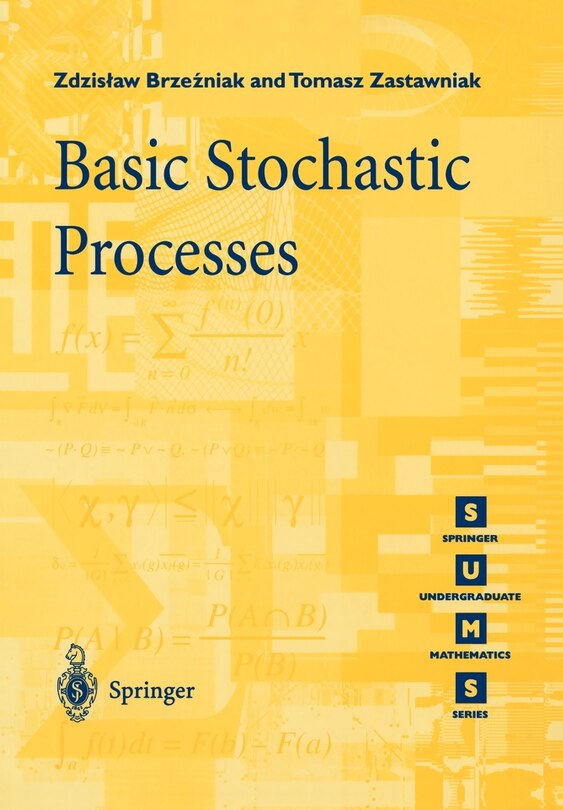 Front cover_Basic Stochastic Processes