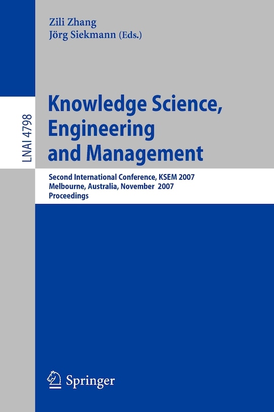 Couverture_Knowledge Science, Engineering and Management