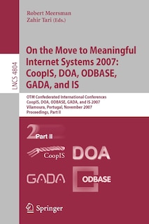 Front cover_On the Move to Meaningful Internet Systems 2007