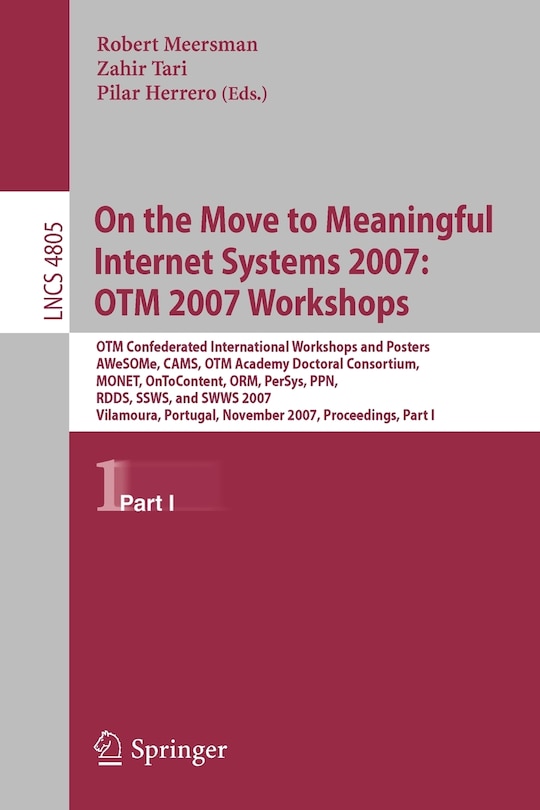 Front cover_On the Move to Meaningful Internet Systems 2007