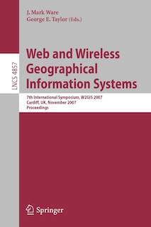 Front cover_Web and Wireless Geographical Information Systems
