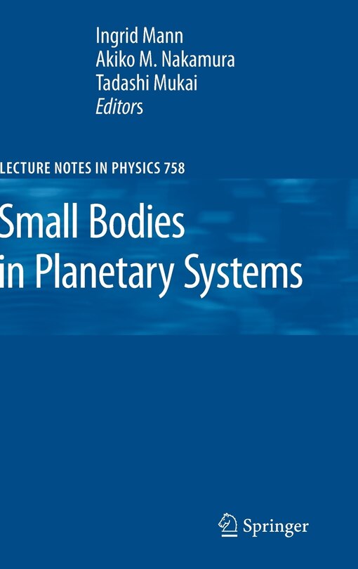 Couverture_Small Bodies in Planetary Systems