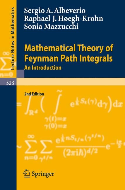 Front cover_Mathematical Theory of Feynman Path Integrals