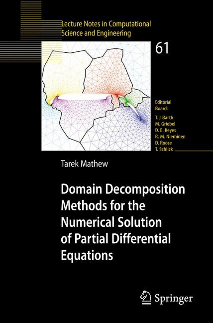 Front cover_Domain Decomposition Methods for the Numerical Solution of Partial Differential Equations