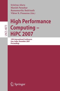 Couverture_High Performance Computing - HiPC 2007