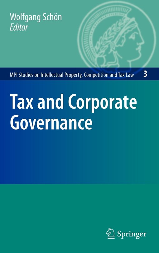 Front cover_Tax and Corporate Governance