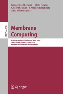 Front cover_Membrane Computing