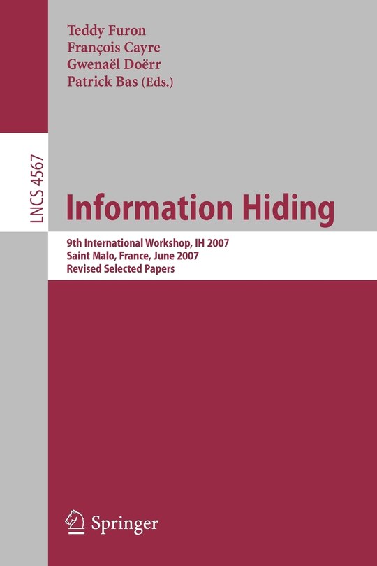 Front cover_Information Hiding