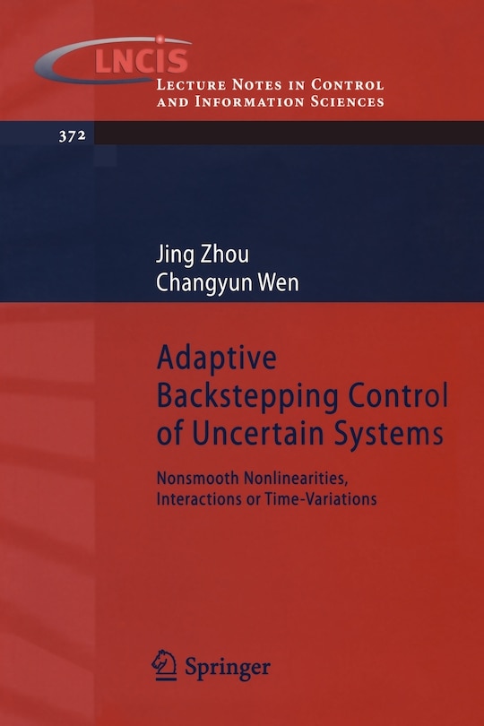 Couverture_Adaptive Backstepping Control Of Uncertain Systems