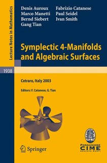 Couverture_Symplectic 4-Manifolds and Algebraic Surfaces