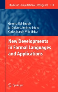 Couverture_New Developments in Formal Languages and Applications
