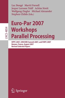 Front cover_Euro-Par 2007 Workshops