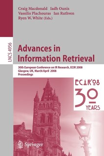 Front cover_Advances In Information Retrieval