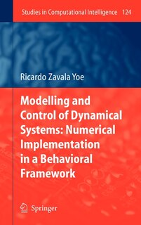Couverture_Modelling And Control Of Dynamical Systems