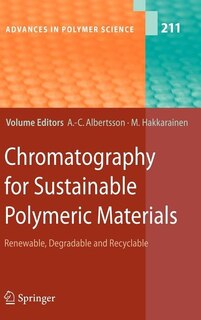 Couverture_Chromatography for Sustainable Polymeric Materials