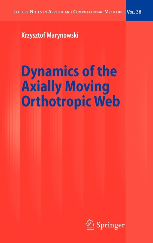 Couverture_Dynamics of the Axially Moving Orthotropic Web