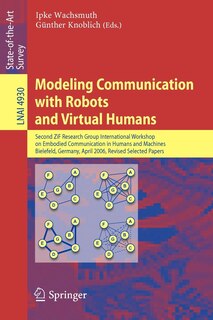 Couverture_Modeling Communication with Robots and Virtual Humans