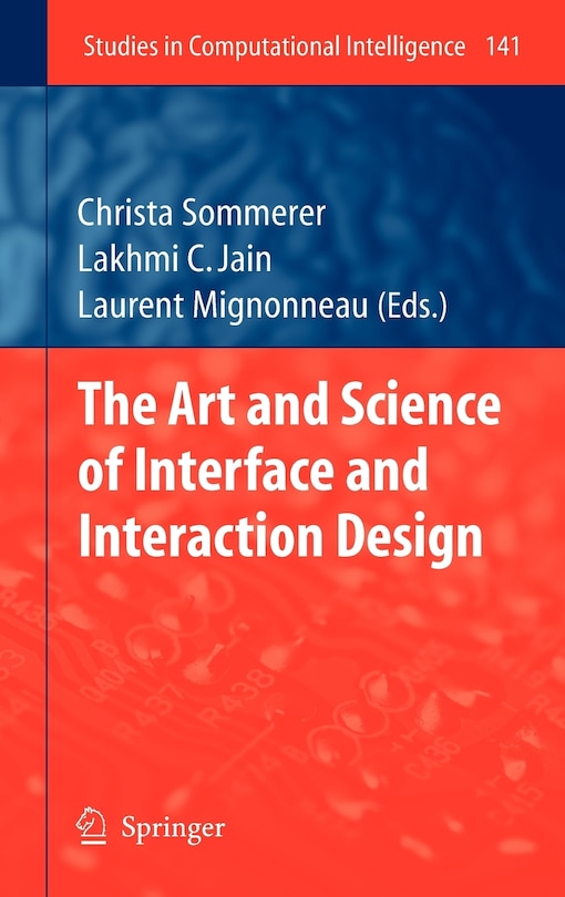 Front cover_The Art and Science of Interface and Interaction Design (Vol. 1)