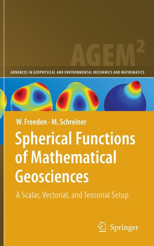Front cover_Spherical Functions of Mathematical Geosciences