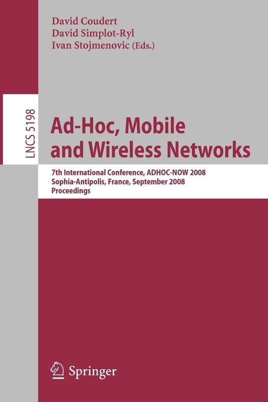 Front cover_Ad-hoc, Mobile and Wireless Networks