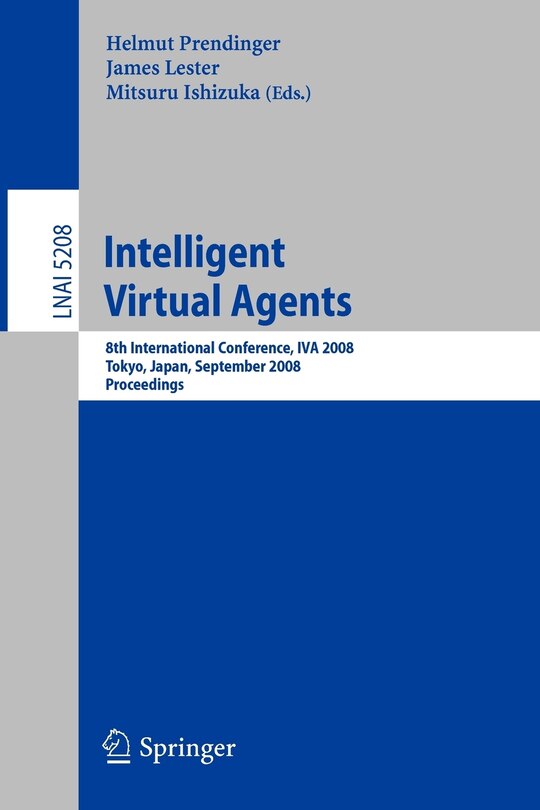 Couverture_Intelligent Virtual Agents