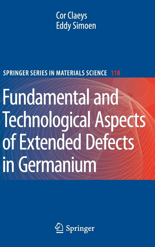 Front cover_Extended Defects in Germanium