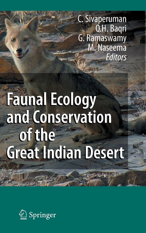 Front cover_Faunal Ecology and Conservation of the Great Indian Desert