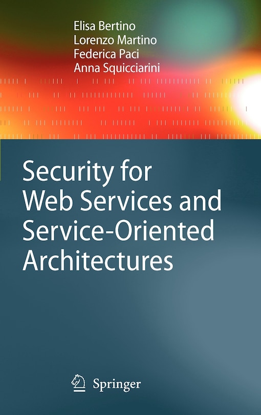 Front cover_Security for Web Services and Service-Oriented Architectures