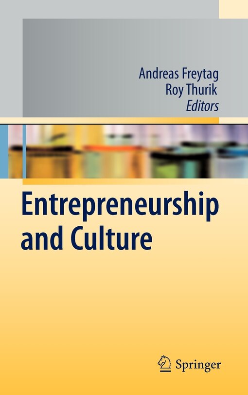 Couverture_Entrepreneurship and Culture