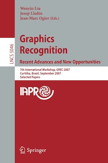Front cover_Graphics Recognition. Recent Advances and New Opportunities
