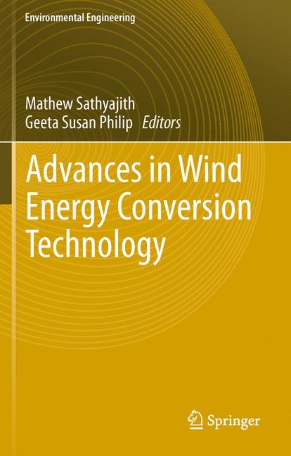 Couverture_Advances in Wind Energy Conversion Technology