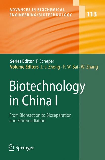 Front cover_Biotechnology in China I