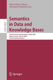 Front cover_Semantics in Data and Knowledge Bases