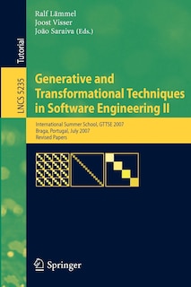 Couverture_Generative and Transformational Techniques in Software Engineering II