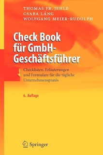 Front cover_Check Book für GmbH-Geschäftsführer