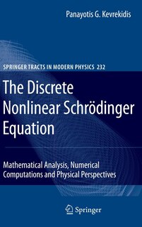 Couverture_The Discrete Nonlinear Schrodinger Equation