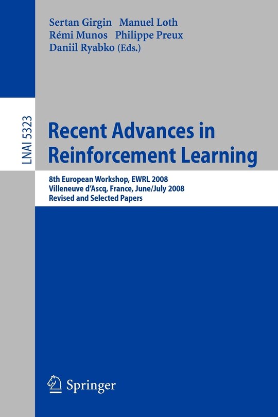 Front cover_Recent Advances in Reinforcement Learning