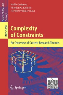 Front cover_Complexity of Constraints