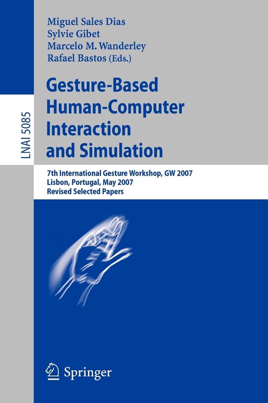 Front cover_Gesture-Based Human-Computer Interaction and Simulation