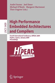 Front cover_High Performance Embedded Architectures and Compilers
