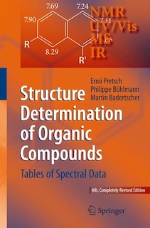 Couverture_Structure Determination of Organic Compounds