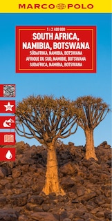 Front cover_South Africa, Namibia, Botswana Marco Polo Map