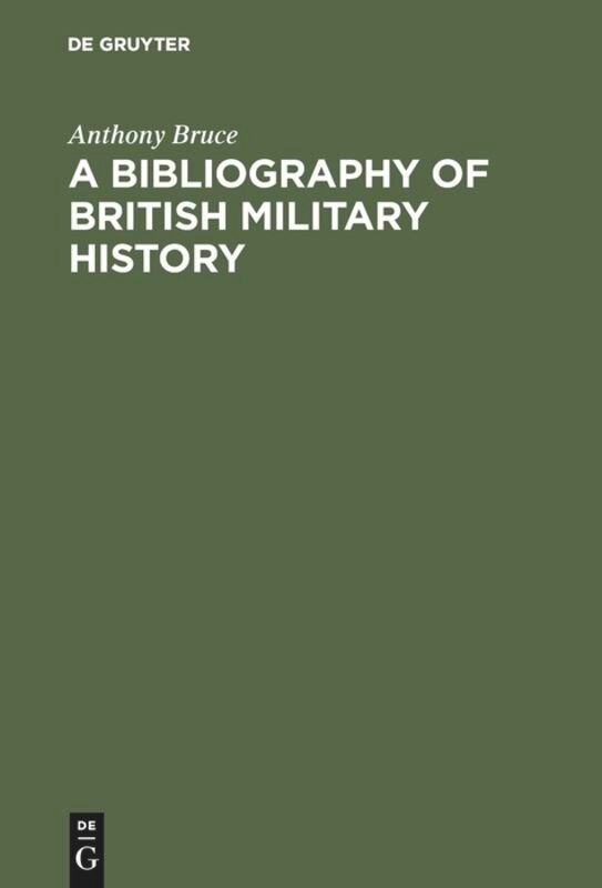 Front cover_A bibliography of British military history