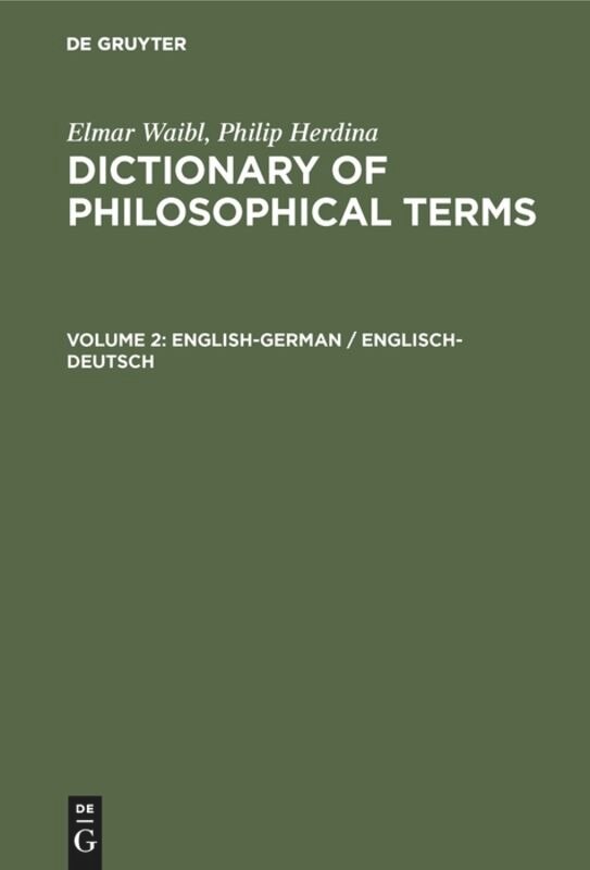 Front cover_English-German / Englisch-Deutsch