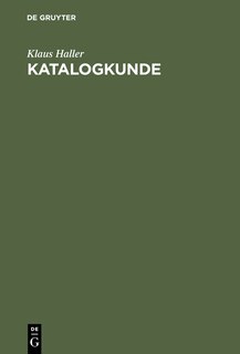 Front cover_Katalogkunde