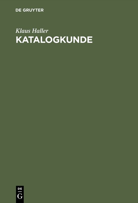Front cover_Katalogkunde