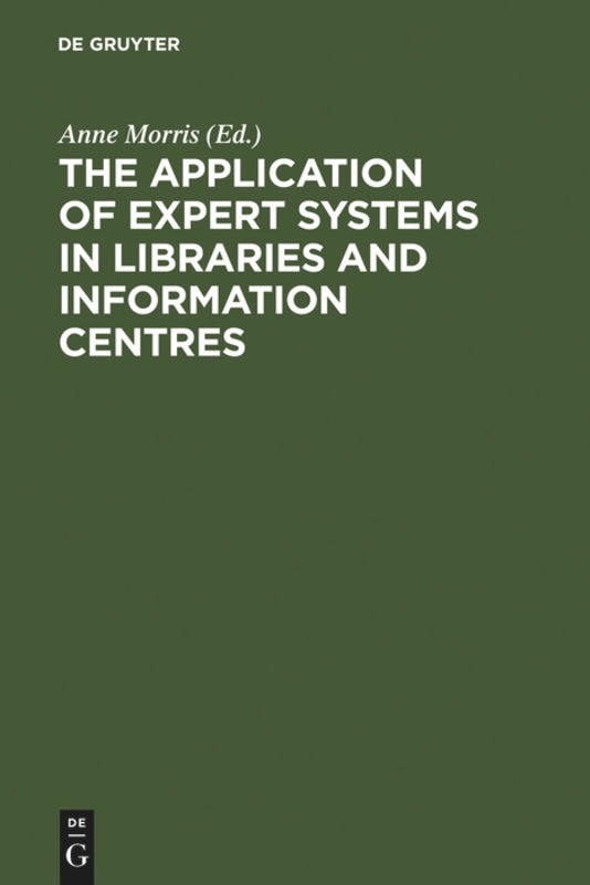 Couverture_The Application of Expert Systems in Libraries and Information Centres