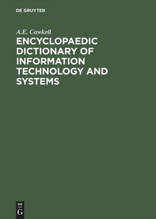 Couverture_Encyclopaedic Dictionary of Information Technology and Systems