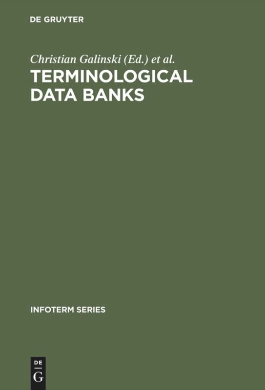 Front cover_Terminological Data Banks
